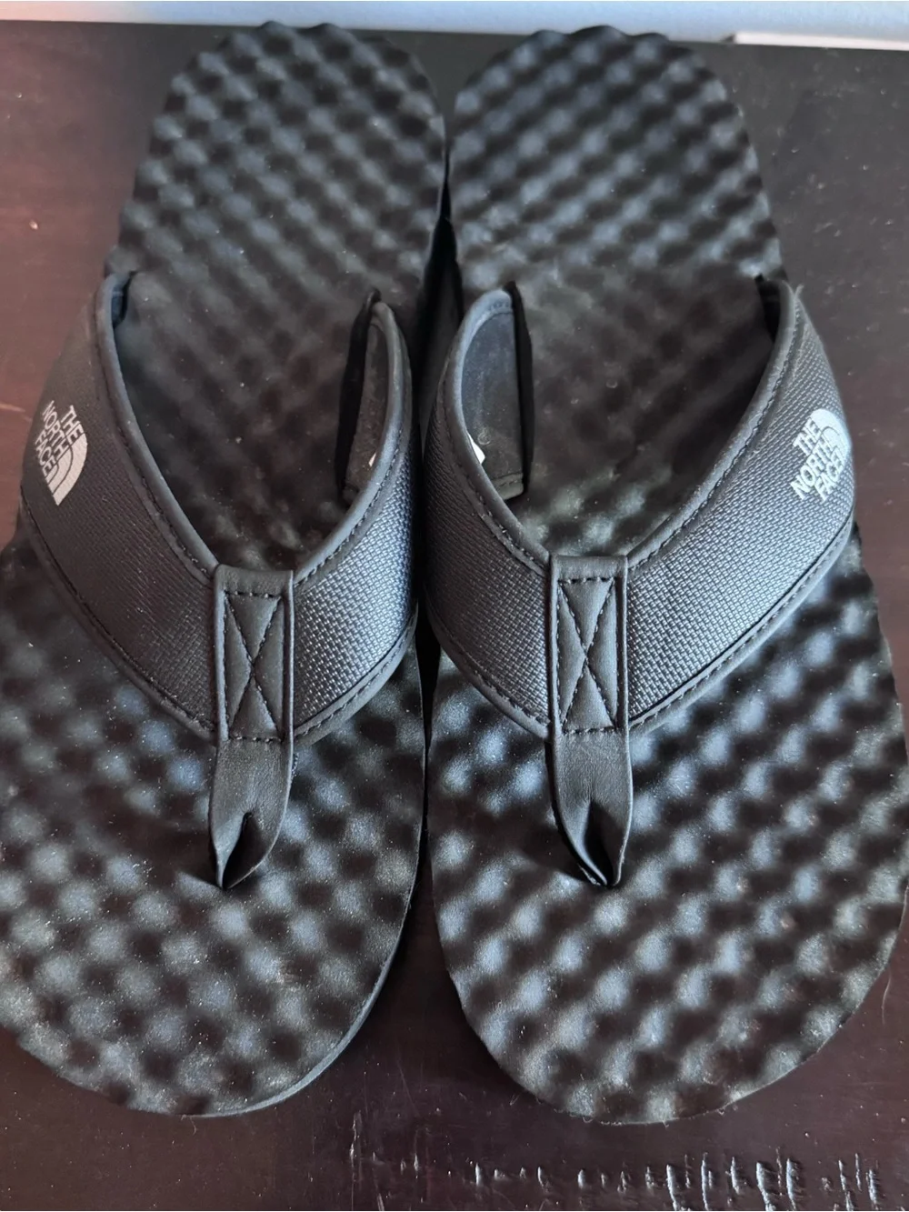 The North Face Men’s Black Basecamp Plus Flip Flops